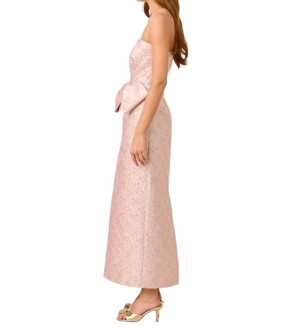 NEW LILLY PULITZER tiernan maxi dress in conchshell pink - Picture 3 of 7